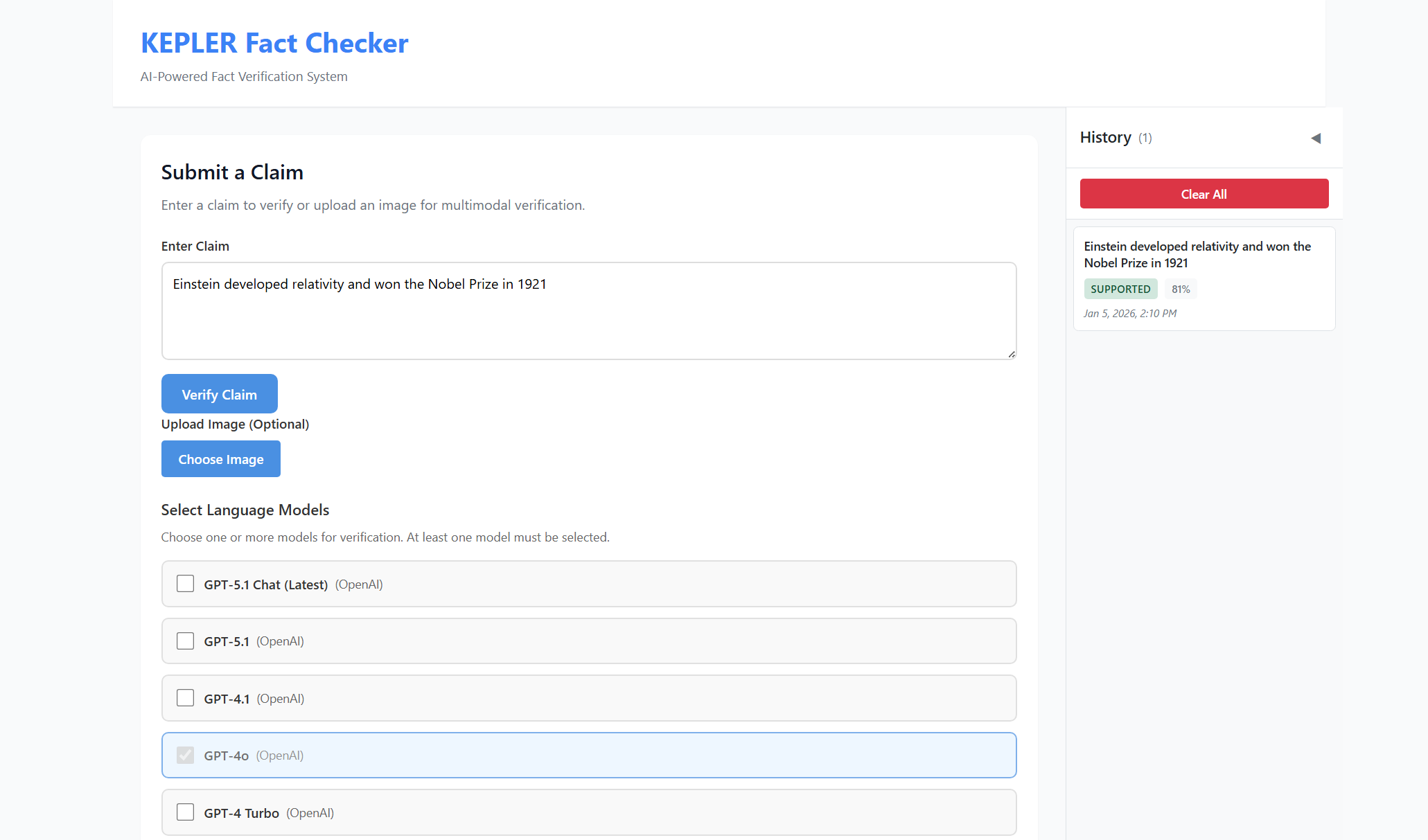 KEPLER Input Processing