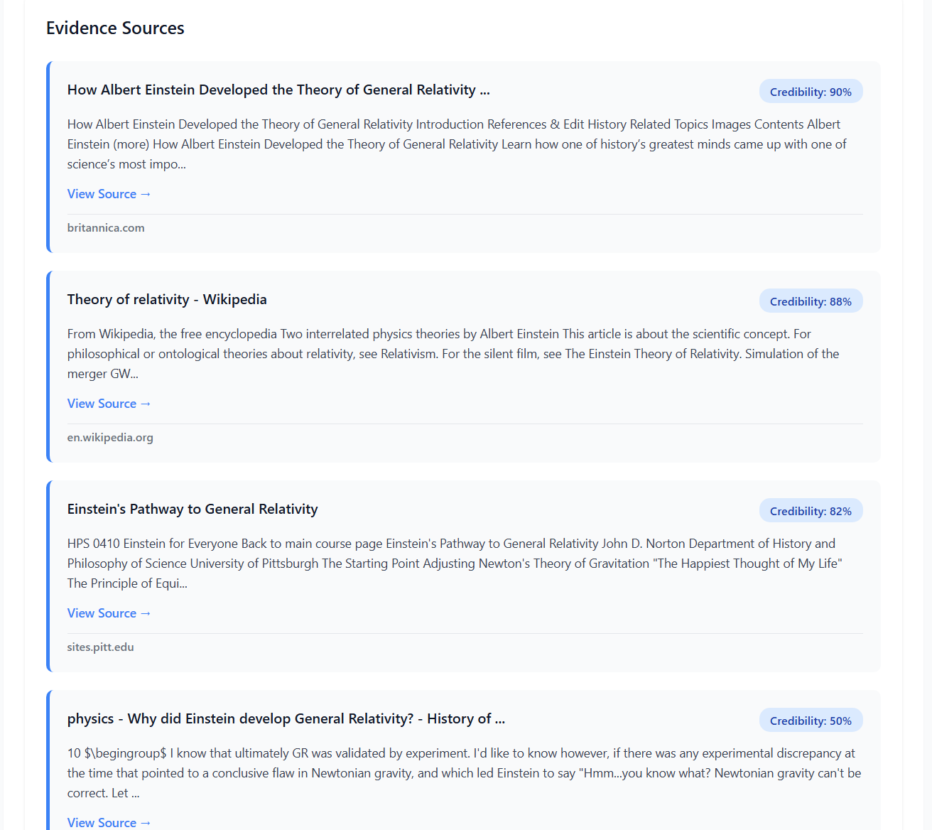 KEPLER Evidence Retrieval